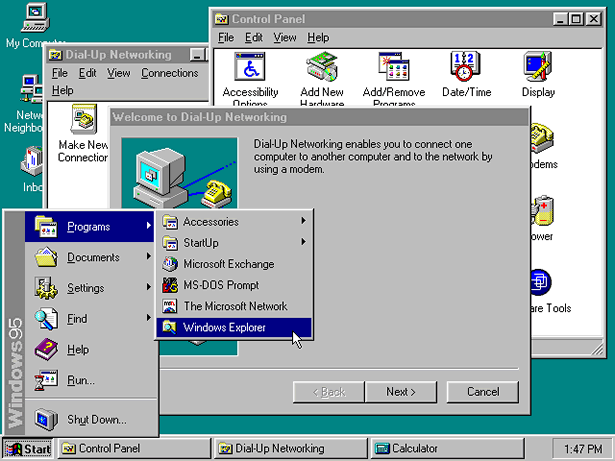Windows 95 Windows 95