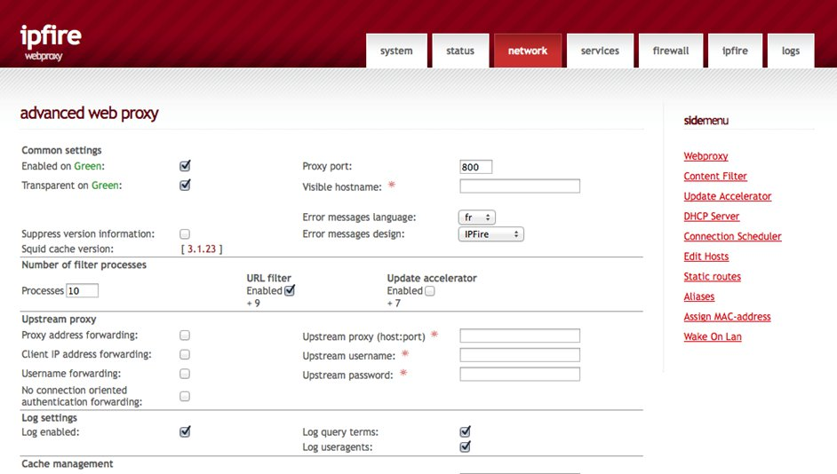 IPFire Proxy IPFire Proxy