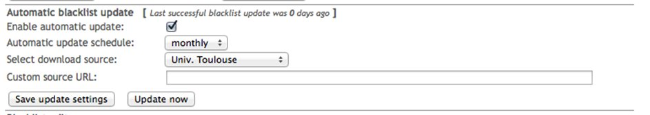 IPFire Update lists IPFire Update lists